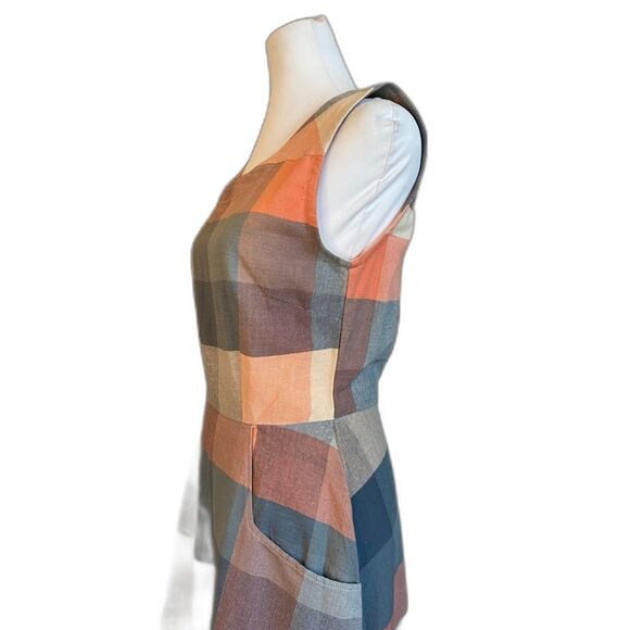 NWT - Mata Traders Oxford Gingham Dress w/ Pockets - Picture 4 of 6